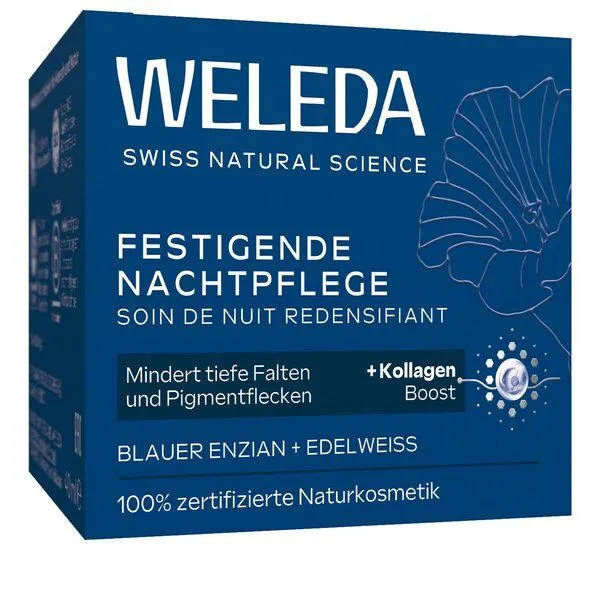 Weleda Weleda Blauer Enzian Festigende Nachtpflege – Produktbild 2 von 8
