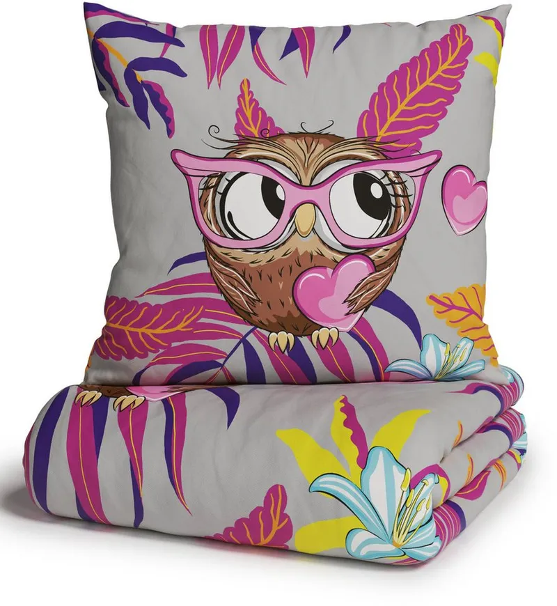 OTTO home Bettwäsche Physalis, Linon, 2 teilig, in Gr. 135x200 oder 155x220 cm, 100% Baumwolle, mehrere Designs, Rosa, – Produktbild 5 von 7