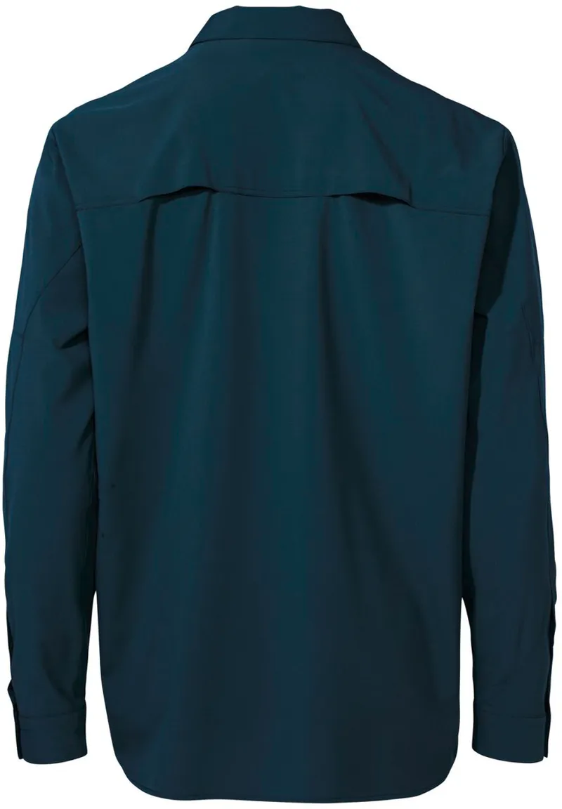 Vaude Vaude Rosemoor II Herrenlangarmhemd dunkelblau XXL - Herrenshirts, -hemden & -pullover, Dunkelblau, – Produktbild 2 von 2