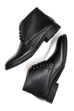 Will's Vegan Store Will's Vegan Store Herren vegan Stiefel Chukka Schwarz – Produktbild 1 von 1