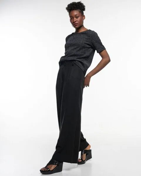 Alma & Lovis Alma & Lovis Weite Marlenehose, Raven, – Produktbild 2 von 3