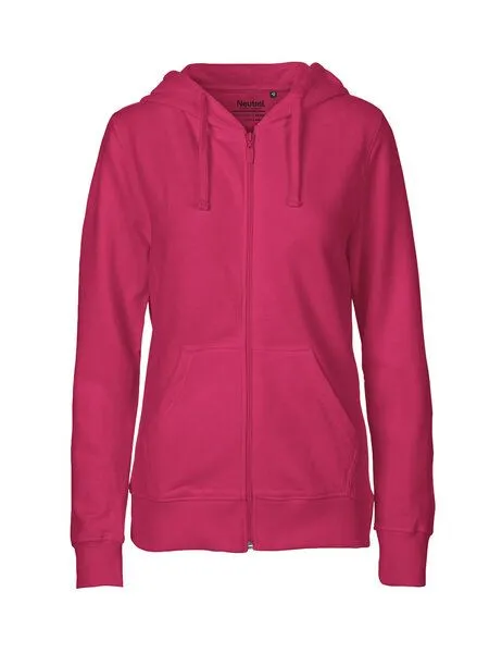 Neutral® - 3FREUNDE Neutral® - 3FREUNDE Frauen Hoodie Zipped, Pink, – Produktbild 1 von 4