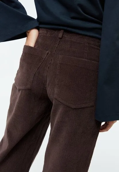 Givn Berlin Givn Berlin Hose Coralie, Coffee brown cord, – Produktbild 4 von 4