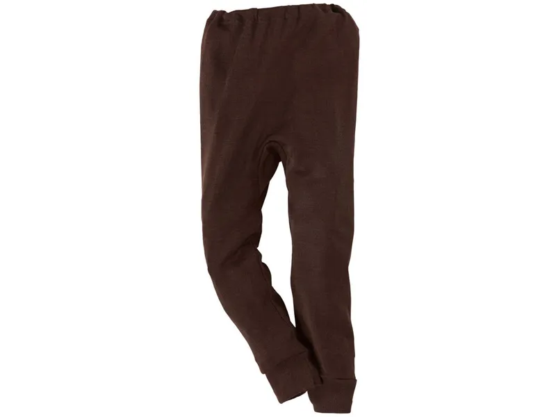 Cosilana Cosilana Kinder Unterhose langes Bein Wolle Seide braun Gr.104, Braun, – Produktbild 1 von 2