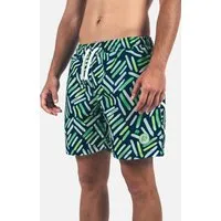 Trendsplant Trendsplant Herren vegan Badehose Strokes Seegras Grün, Grün, – Produktbild 1 von 1