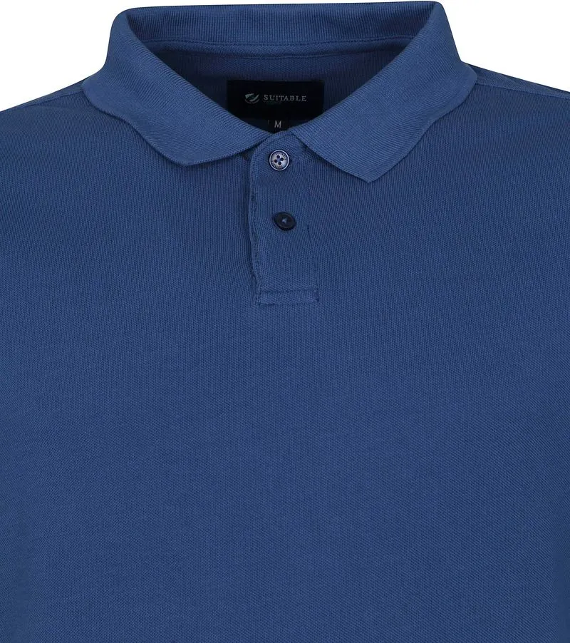 Suitable Suitable Respect Poloshirt Pete Dunkelblau - Größe XL, Dunkelblau, – Produktbild 3 von 5