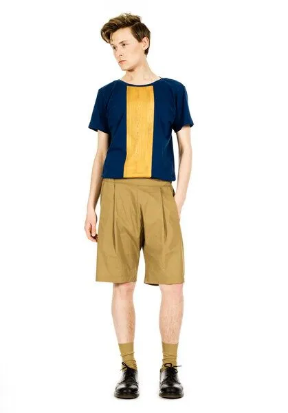 FORMAT FORMAT COSY II shorts, plain, Hellgrau, – Produktbild 4 von 4