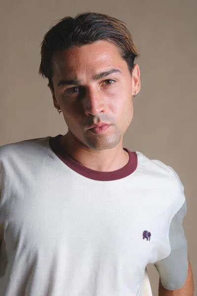Trendsplant Trendsplant Color Block T-Shirt Pale Glow/Iron Veil, Beige, – Produktbild 4 von 4