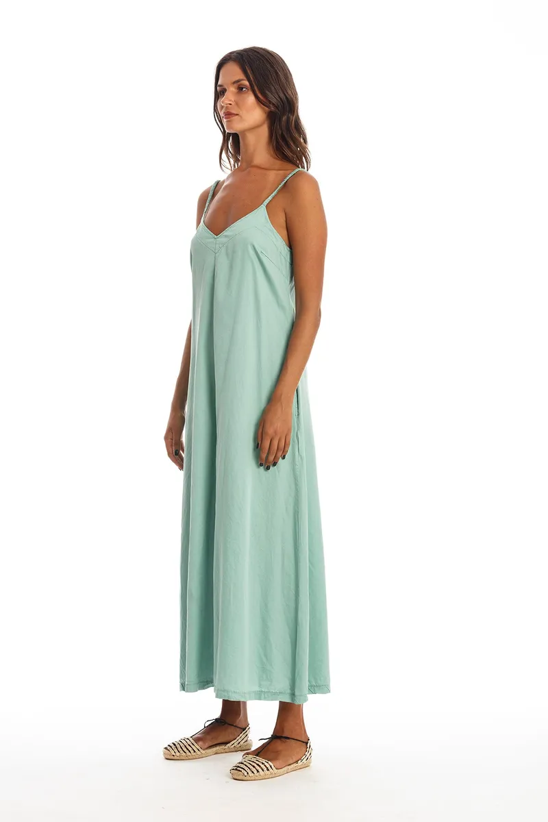 RAVENS VIEW IBIZA RAVENS VIEW IBIZA Damen vegan Jumpsuit Chiara Cameo Grün, Hellgrün, – Produktbild 2 von 2