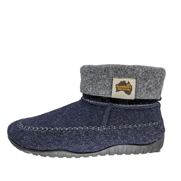 Gumbies Gumbies Thredbo - Hausschuhe aus recyceltem Material, Navy blau, – Produktbild 1 von 4
