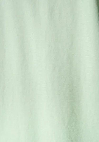ORGANICATION ORGANICATION TESSA | Basic T-Shirt aus Bio-Baumwolle mit V-Ausschnitt, Foam green, – Produktbild 4 von 4