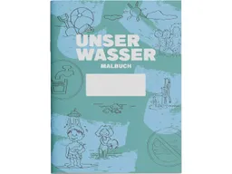 Malbuch "Unser Wasser 2.0" Format A4, 12 Seiten – Produktbild 1 von 1