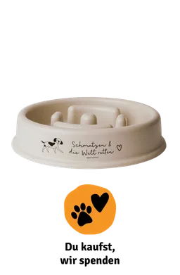 Green Petfood Anti-Schling-Napf Charity – Produktbild 1 von 1