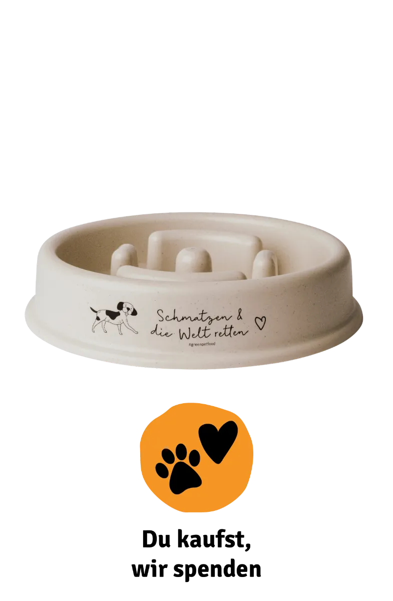 Green Petfood Green Petfood Anti-Schling-Napf Charity, Grün, – Produktbild 1 von 1