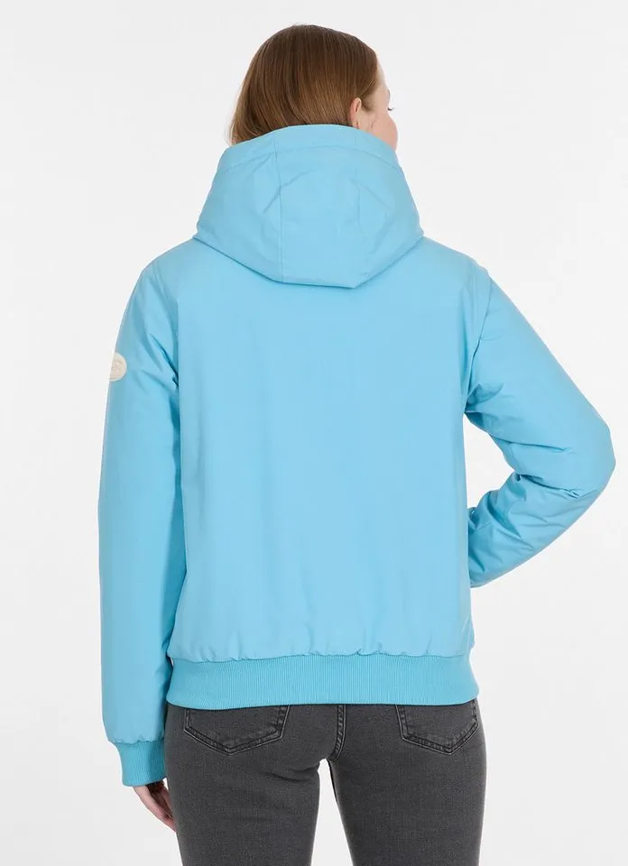 ragwear ragwear Outdoorjacke OGGIE WARM Reißverschluss mit Kinnschutz, Kapuze mit Kordel, Weiß, – Produktbild 2 von 2