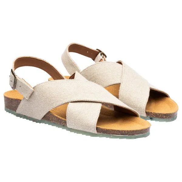 Zouri ZOURI Vegane Sandalen CORAL, Linen, – Produktbild 1 von 3