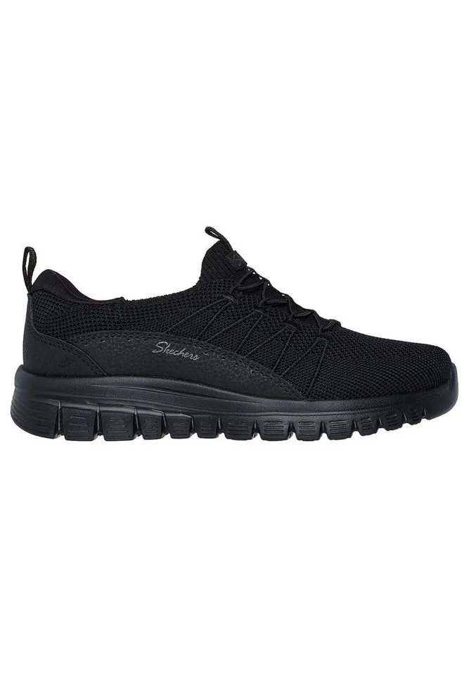 Skechers Skechers GRACEFUL PICTURE PERFECT Sneaker, Schwarz, – Produktbild 4 von 8