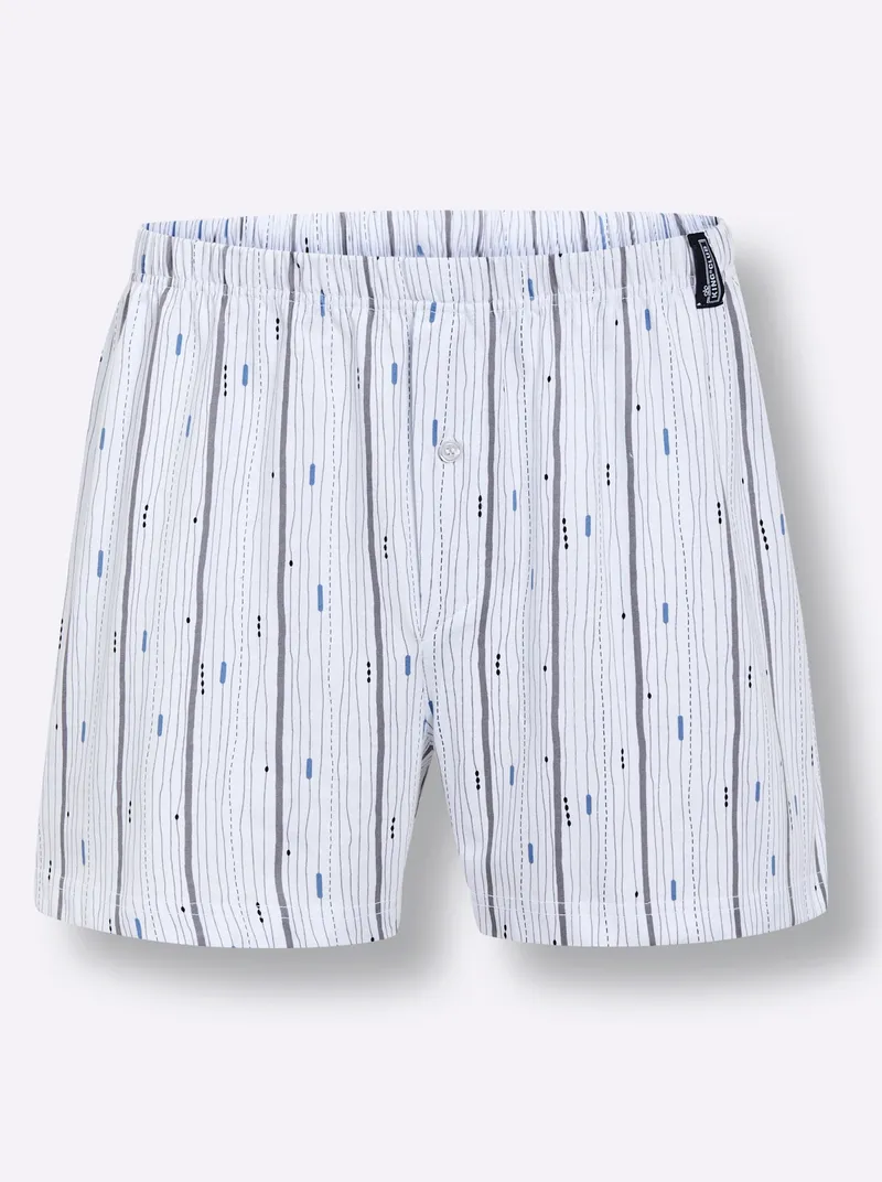 Witt Boxershorts, 2x weiß-bedruckt, – Produktbild 2 von 2