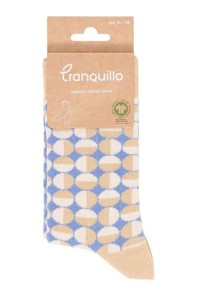 Tranquillo Socken Vionaa - blue discos / 35–38 – Produktbild 2 von 2