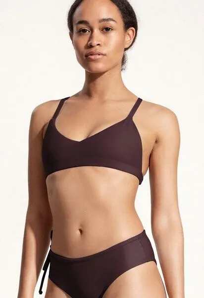 Oy Oy Surf Bikini Oberteil „Dace“, Auberginenviolett, – Produktbild 4 von 4