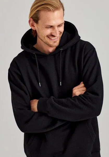 THOKKTHOKK ThokkThokk TT1044 Hoodie unisex black (GOTS, vegan), Black (schwarz), – Produktbild 2 von 4