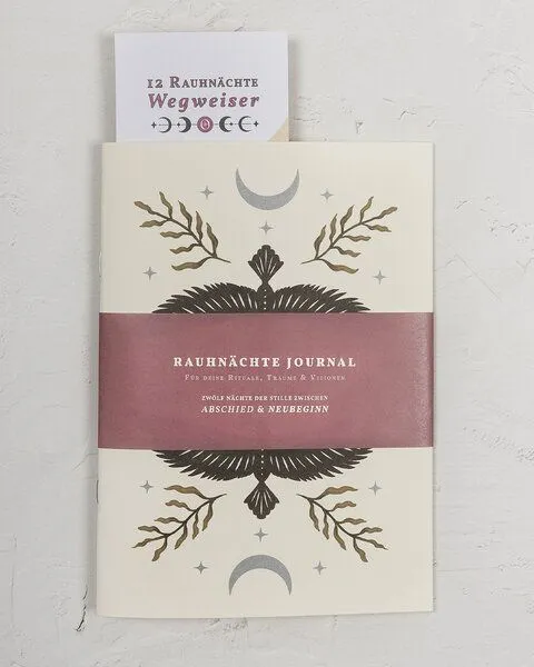 Oh Shanti Oh Shanti Rauhnächte Journal inkl. Wegweiser Lesezeichen mit Reflexionsfragen – Produktbild 1 von 4