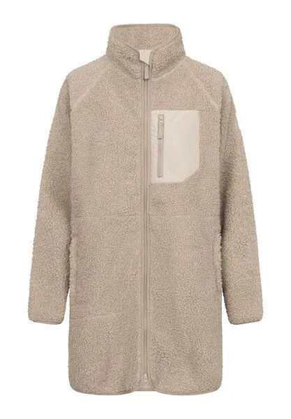 derbe derbe Fleecejacke „Kuschelby Long“, Rainy day, – Produktbild 2 von 3