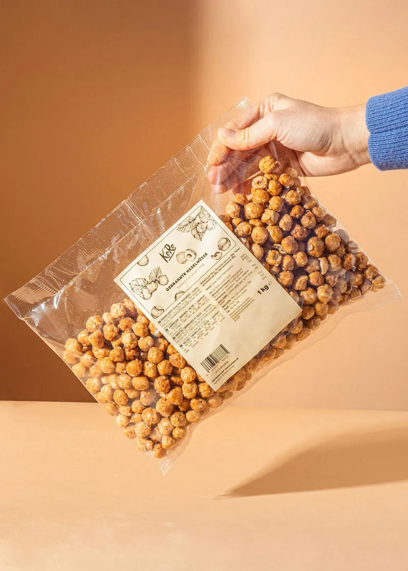 KoRo Gebrannte Haselnüsse Salted Caramel 1 kg – Produktbild 5 von 5