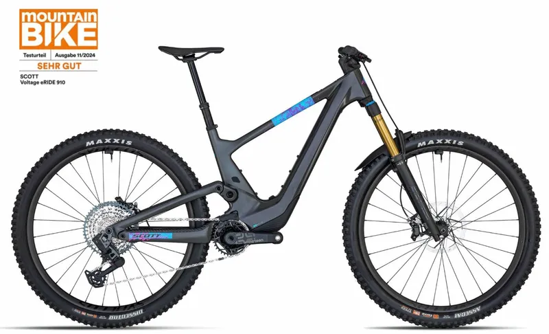 Scott Scott Voltage eRIDE 900 Tuned - 29 Zoll 360Wh 12K Fully - Raw Carbon / Purple Marble, Schwarz, – Produktbild 1 von 1