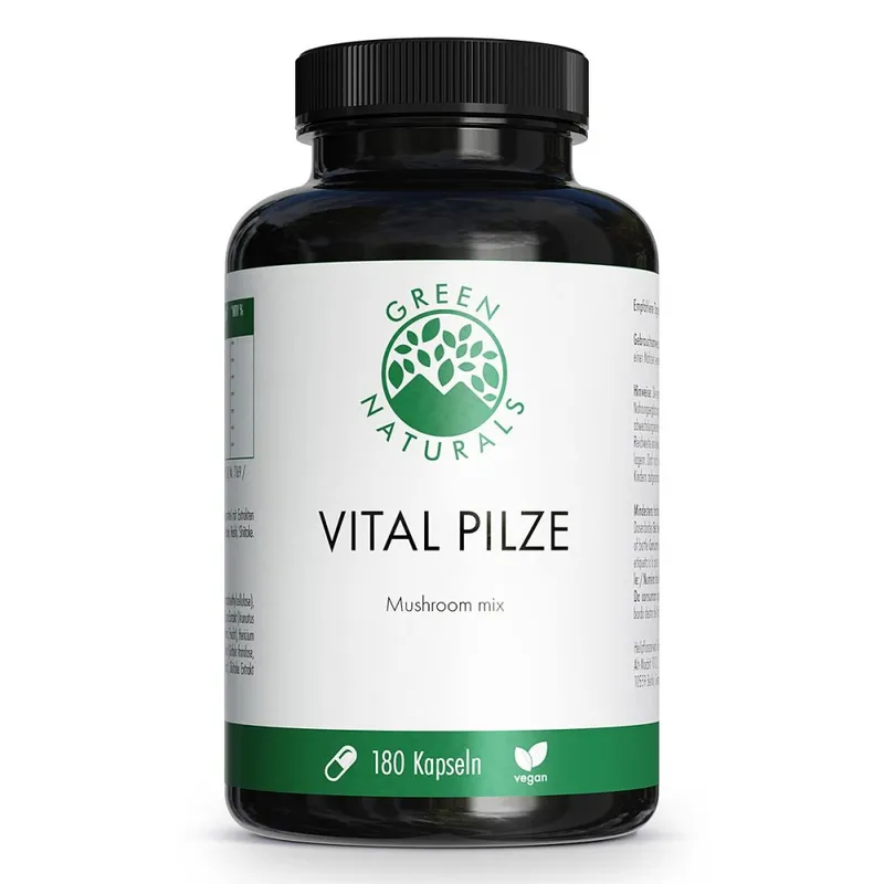 Green Naturals Green Naturals Vital Pilze Cordyceps Reishi vegan – Produktbild 1 von 1