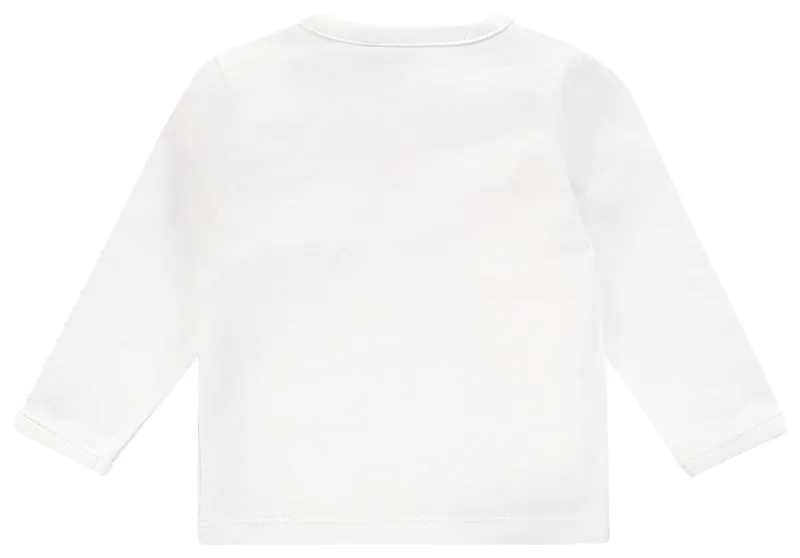 Noppies Newborn Langarmshirt Hester, Weiss, – Produktbild 2 von 3