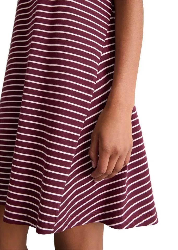 Marc O'Polo DENIM Jerseykleid aus weichem Organic Cotton, Rot, – Produktbild 3 von 4