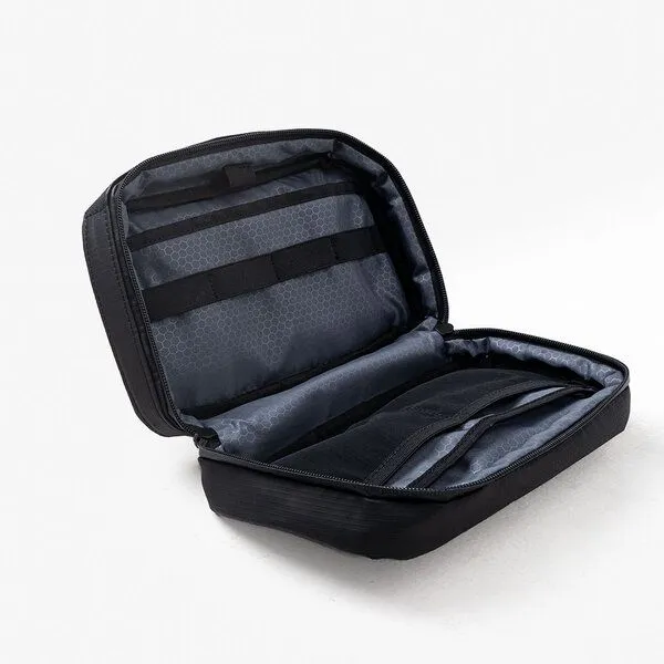 paprcuts paprcuts Organzier Bag "Oslo", Black ripstop (schwarz), – Produktbild 4 von 4