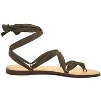Rarámuri Rarámuri - Bänder aus unserer weichen Kollektion - für alle Modelle von Bändersandalen, Armeegrün, – Produktbild 1 von 1