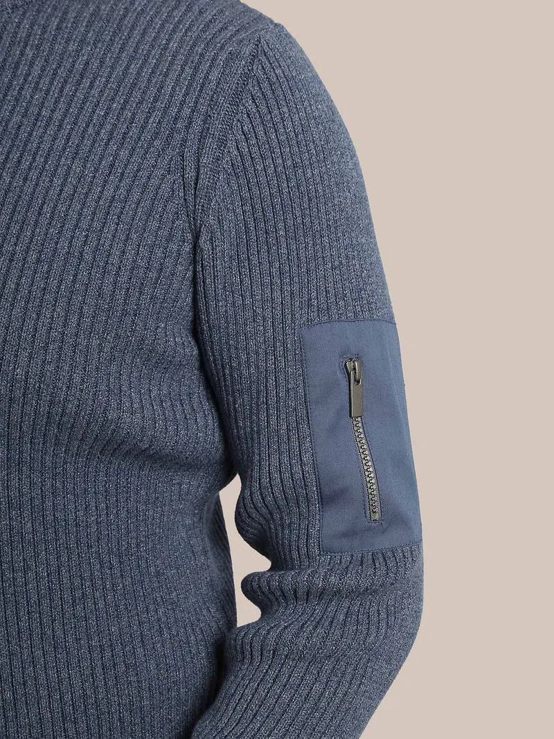 Suitable Suitable Mou Pullover Melange Blau - Größe M, Blau, – Produktbild 3 von 5