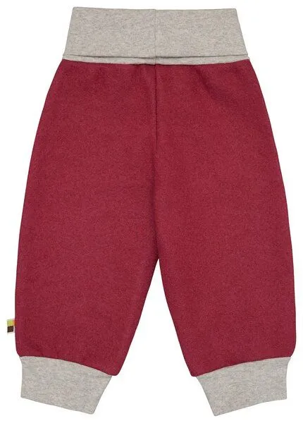 loud + proud loud + proud Babys & Kinder Hose Wollwalk, GOTS-zertifiziert, Rouge(pink), – Produktbild 3 von 3