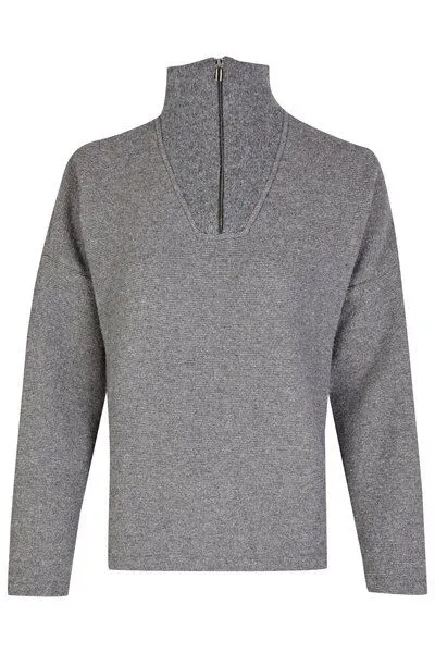 Stapf Damen Pullover Naela, Schiefer, – Produktbild 1 von 3