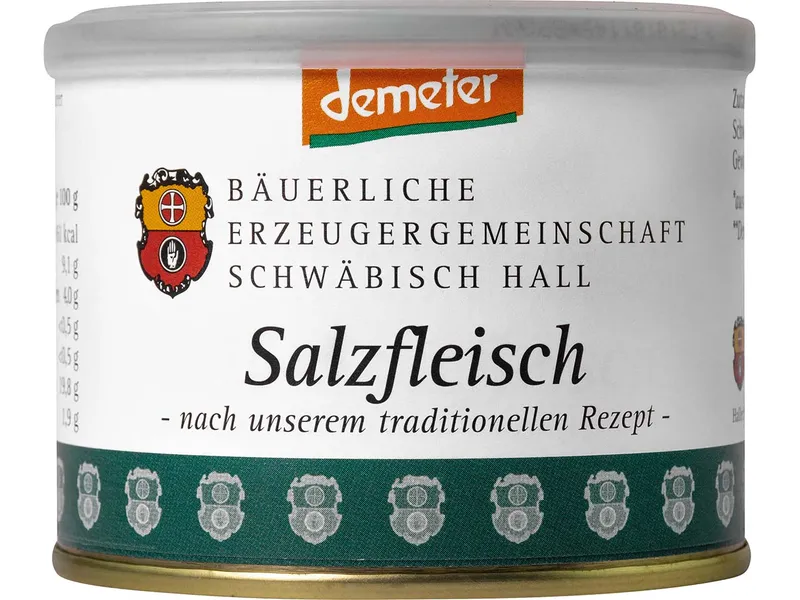 Bäuerliche Erzeugergemeinschaft Schwäbisch Hall Bäuerliche Erzeugergemeinschaft Schwäbisch Hall Bio-Salzfleisch, 200 g – Produktbild 1 von 1
