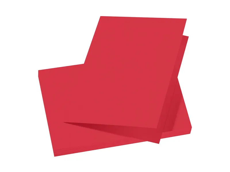 Clairefontaine 25 Clairefontaine Doppelkarten 'Pollen' C6, 210 g/m² rot – Produktbild 1 von 1