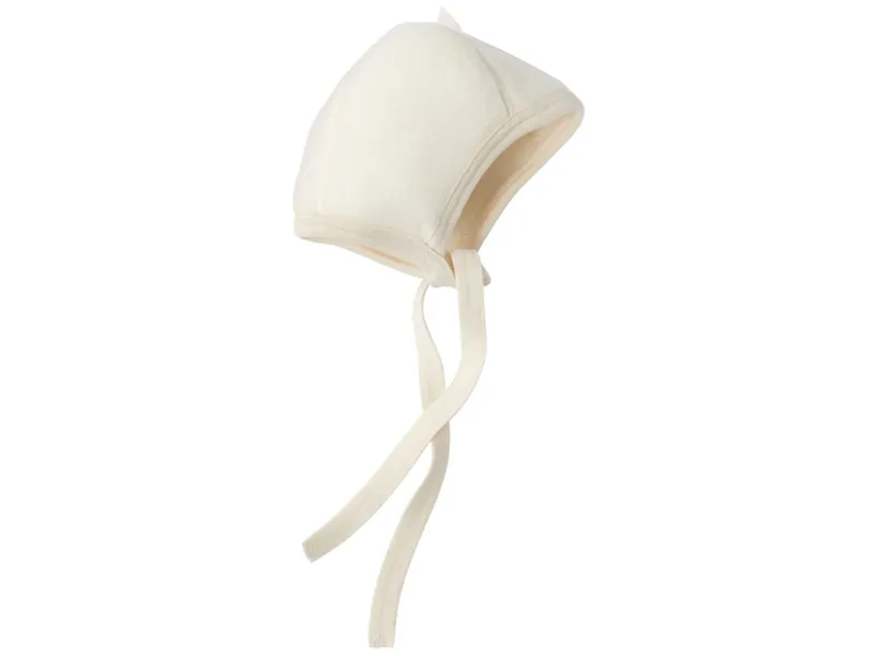 Engel natur Engel Natur Babyhäubchen, 100% Schurwollfleece (kbT) natur Gr. 62/68 (41-44 cm) – Produktbild 1 von 1