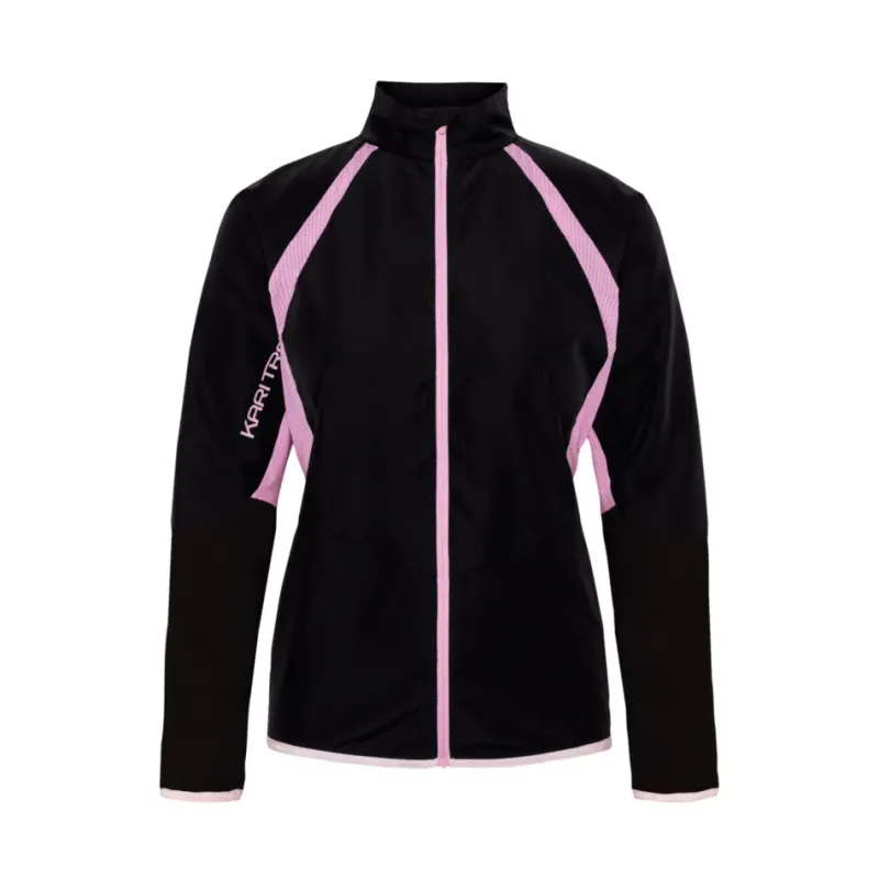 Kari Traa Trainingsjacke mit Reißverschluss Damen Kari Traa Molly, Schwarz, – Produktbild 2 von 2