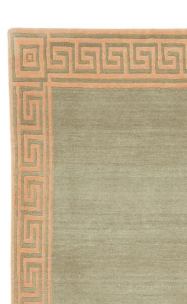 Rugtales Nepal „Rugtales“ aus Schurwolle, Grün, – Produktbild 4 von 4