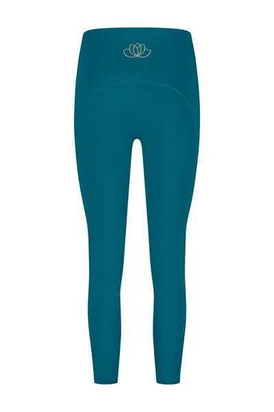 Urban Goddess Urban Goddess Surya 7/8 Yoga-Leggings, Riverstone (petrolblau), – Produktbild 4 von 4