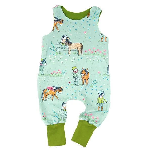Sternchenwolke Sternchenwolke BIO Strampler "Ponyliebe" – Produktbild 1 von 3