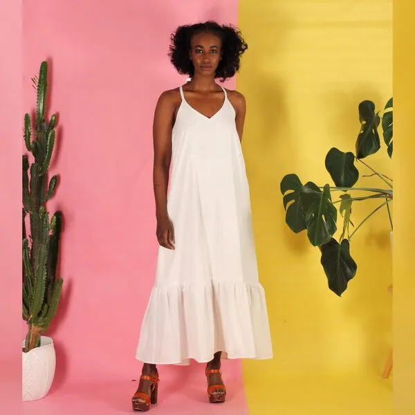 ManduTrap ManduTrap Volantkleid Saram aus Tencel – Produktbild 1 von 4