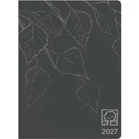 Zettler Zettler Taschenkalender aus Recyclingpapier, 2027 anthrazit – Produktbild 1 von 1
