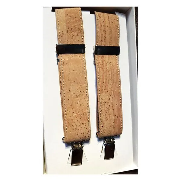 Kork-Deko Kork-Deko Y-Hosenträger aus Kork - Beige – Produktbild 5 von 6