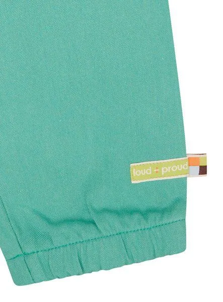 loud + proud loud + proud Babys & Kinder Wasserabweisende Hose, GOTS-zertifiziert, Plant(grün), – Produktbild 3 von 4