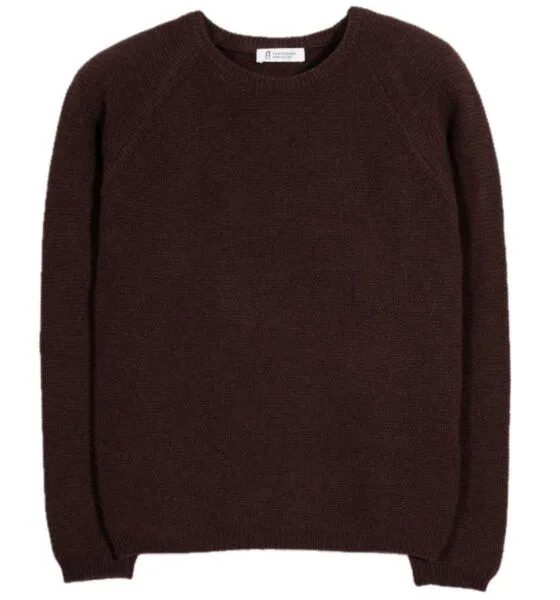 Rifò - Circular Fashion Made in Italy Rifò - Circular Fashion Made in Italy Recycelter Kaschmirwolle Pullover - Giulietta, Braun, – Produktbild 1 von 1
