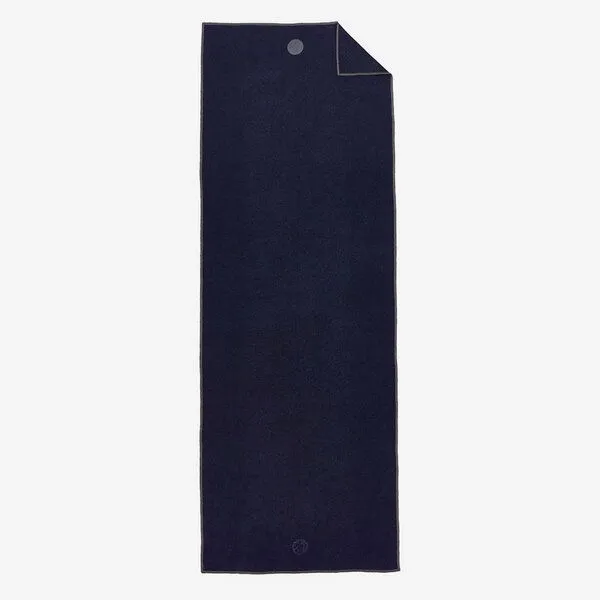 Manduka Manduka Mattentücher fürs Yoga - Yogitoes Skidless® Towel, Midnight (blau) - 180 cm, – Produktbild 1 von 4